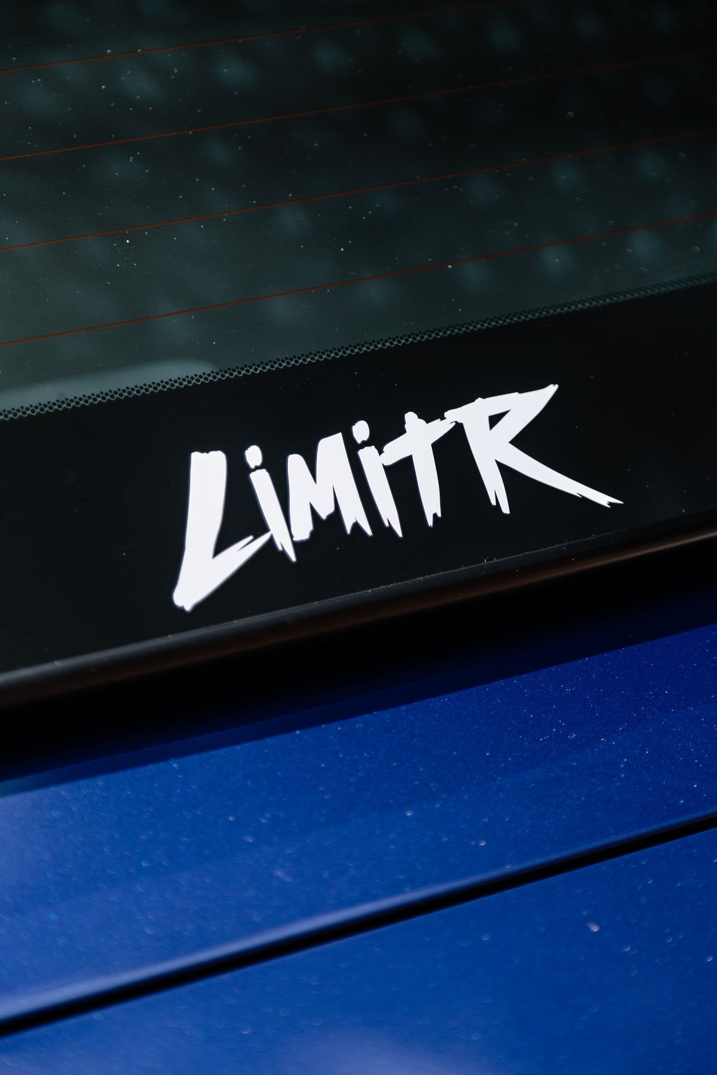 Script Logo 15cm Vinyl Cut Sticker
