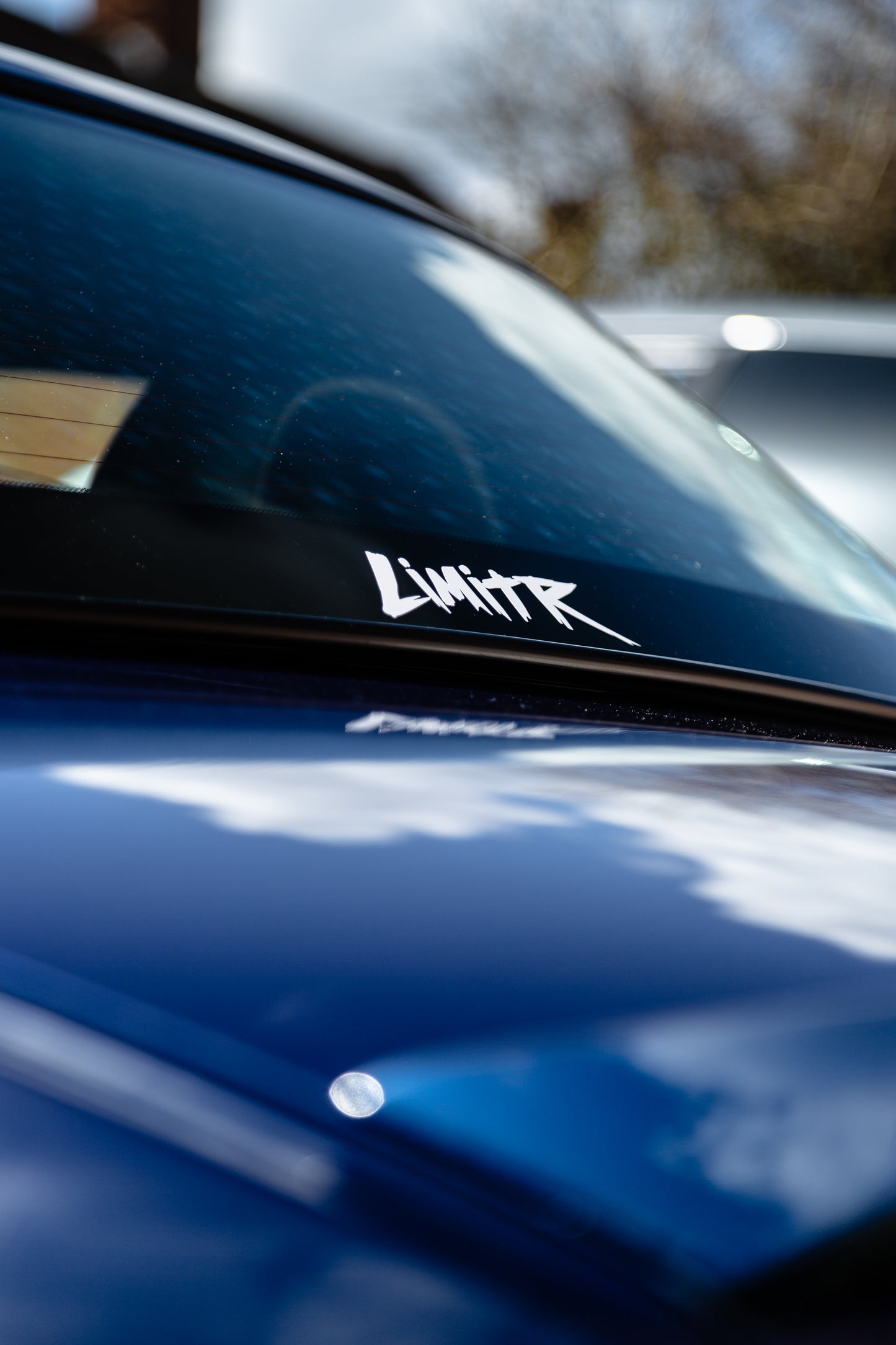 Script Logo 15cm Vinyl Cut Sticker