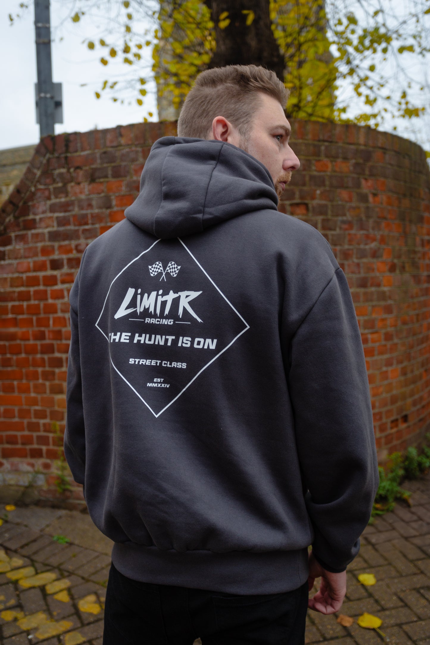 Racing Logo Hoodie