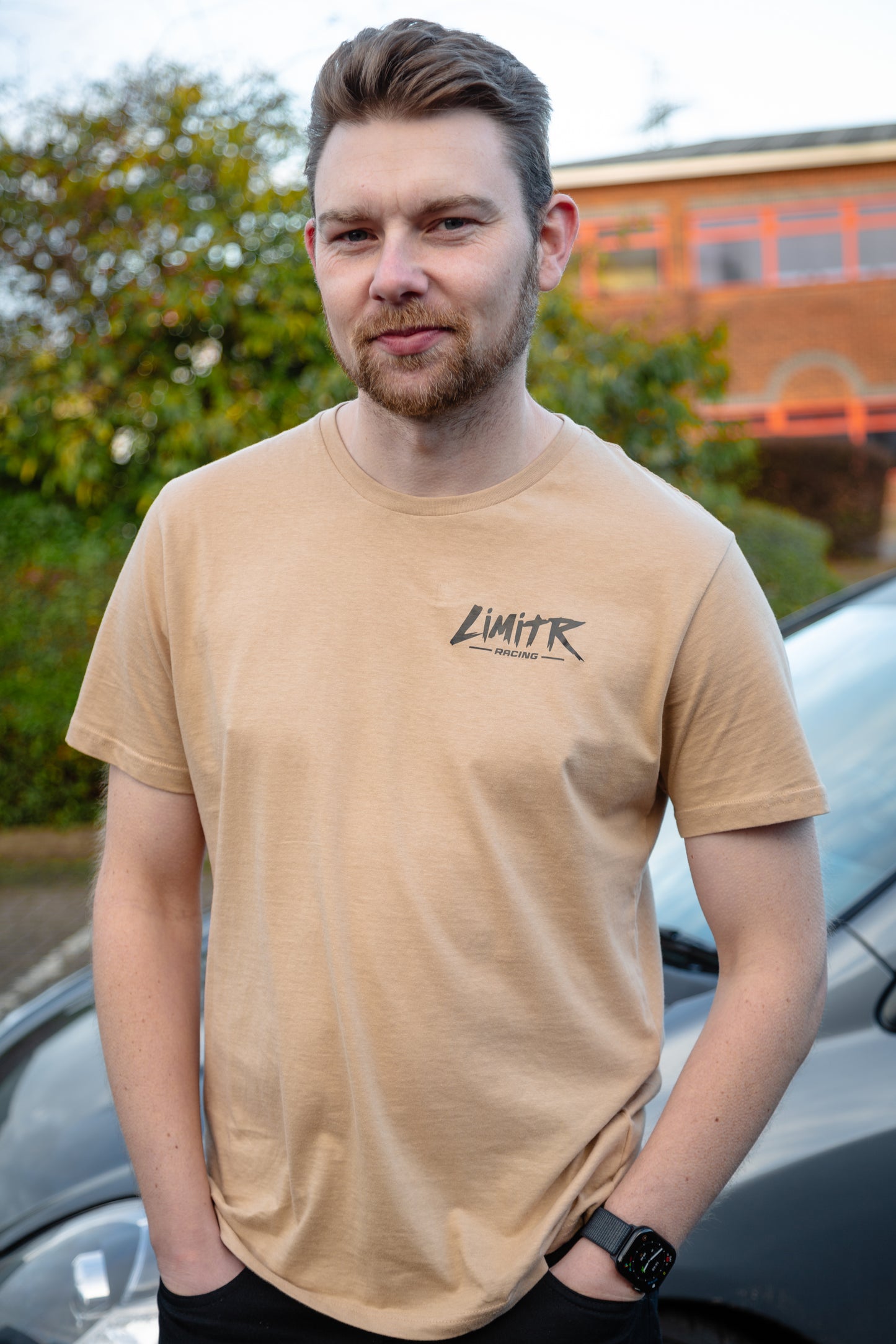 Racing Logo Regular Fit T Shirt