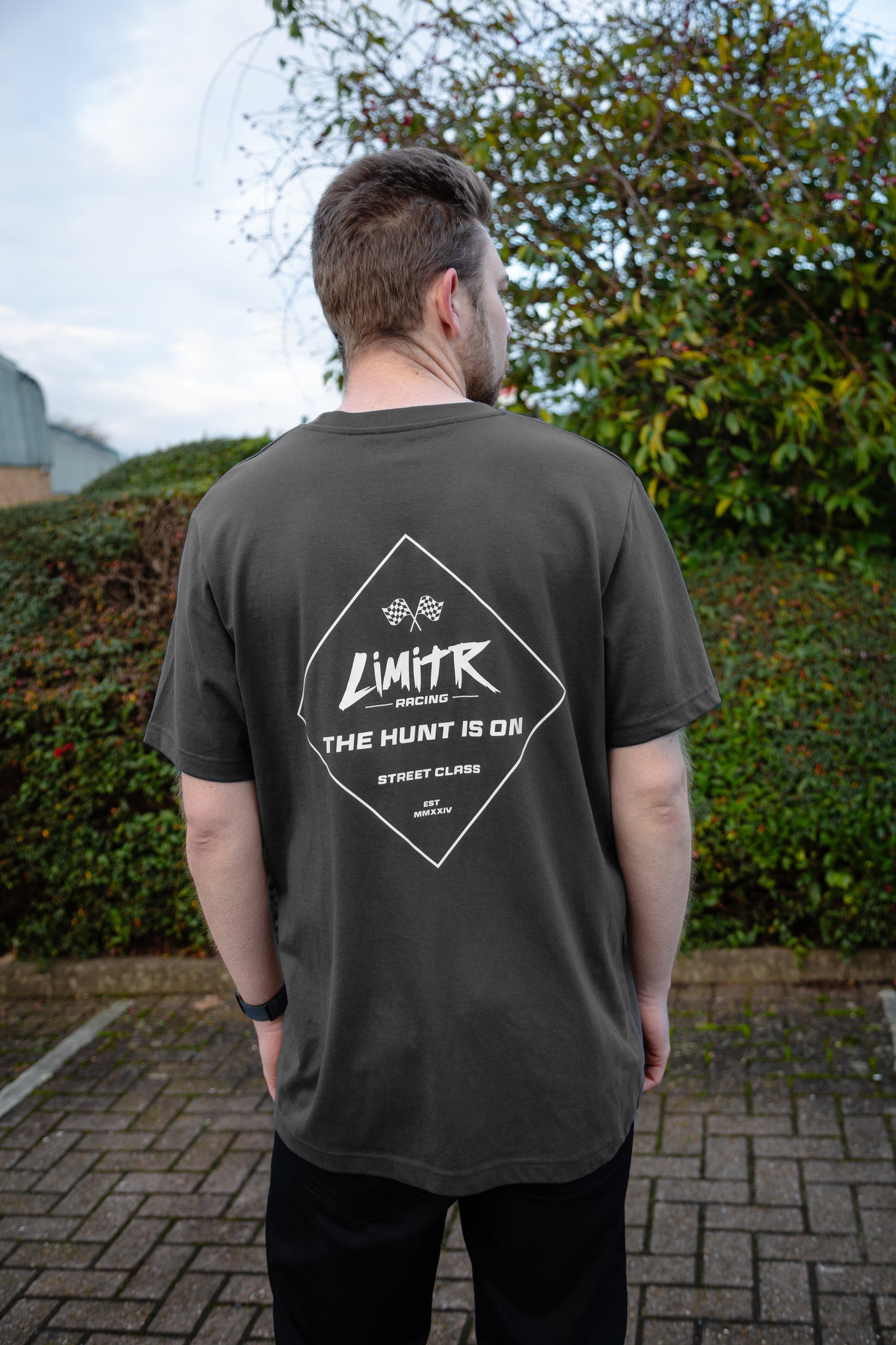 Racing Logo Relaxed Fit T Shirt
