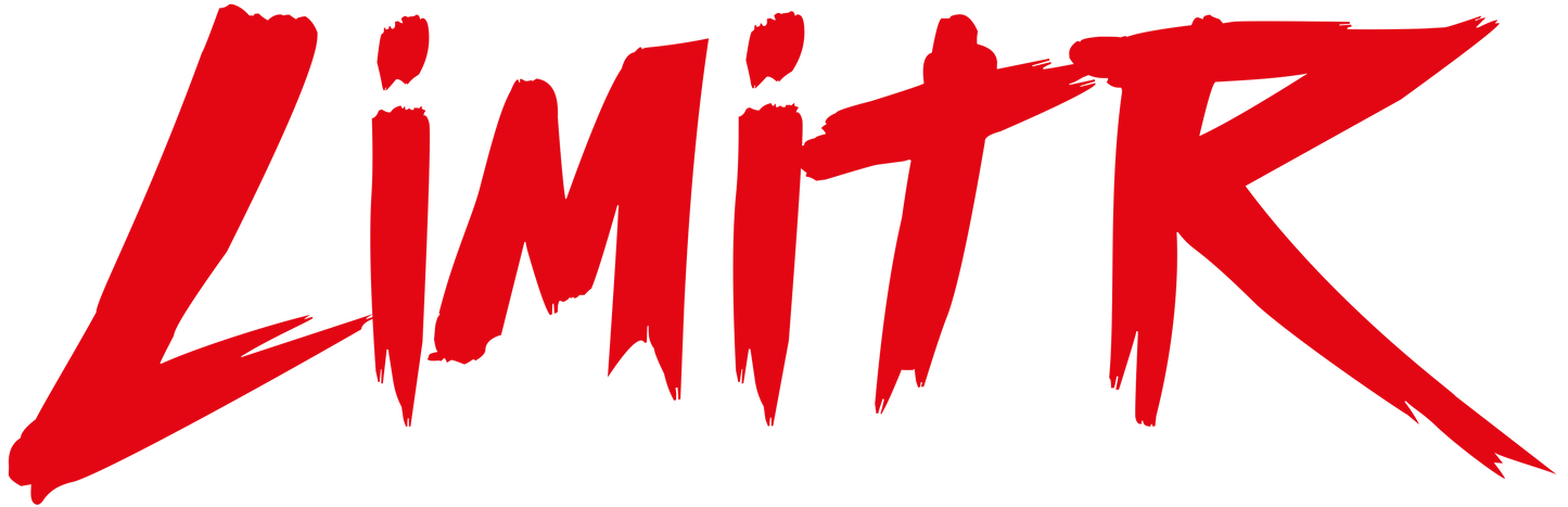 Script Logo 15cm Vinyl Cut Sticker