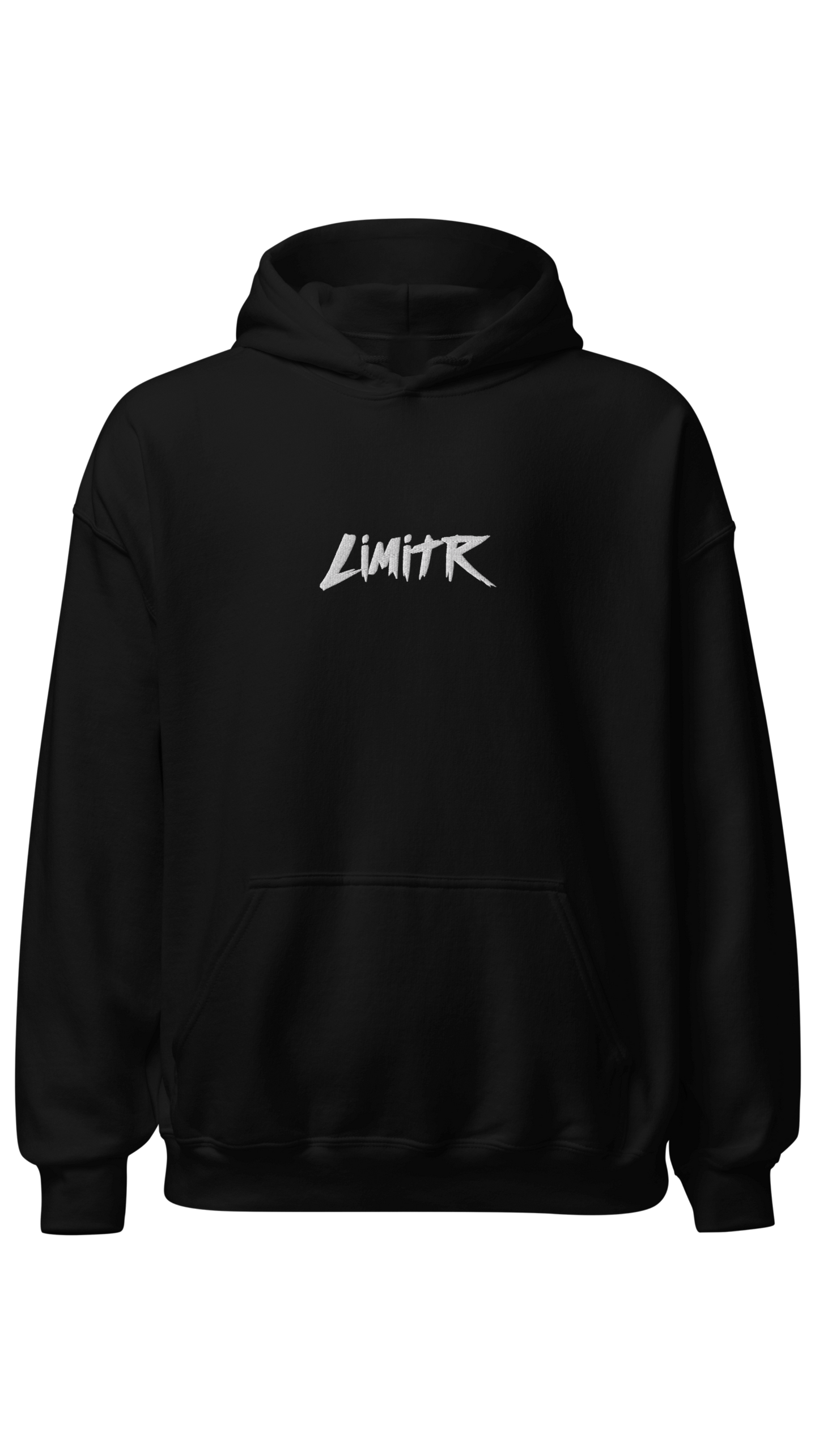 Script Logo Embroidered Hoodie