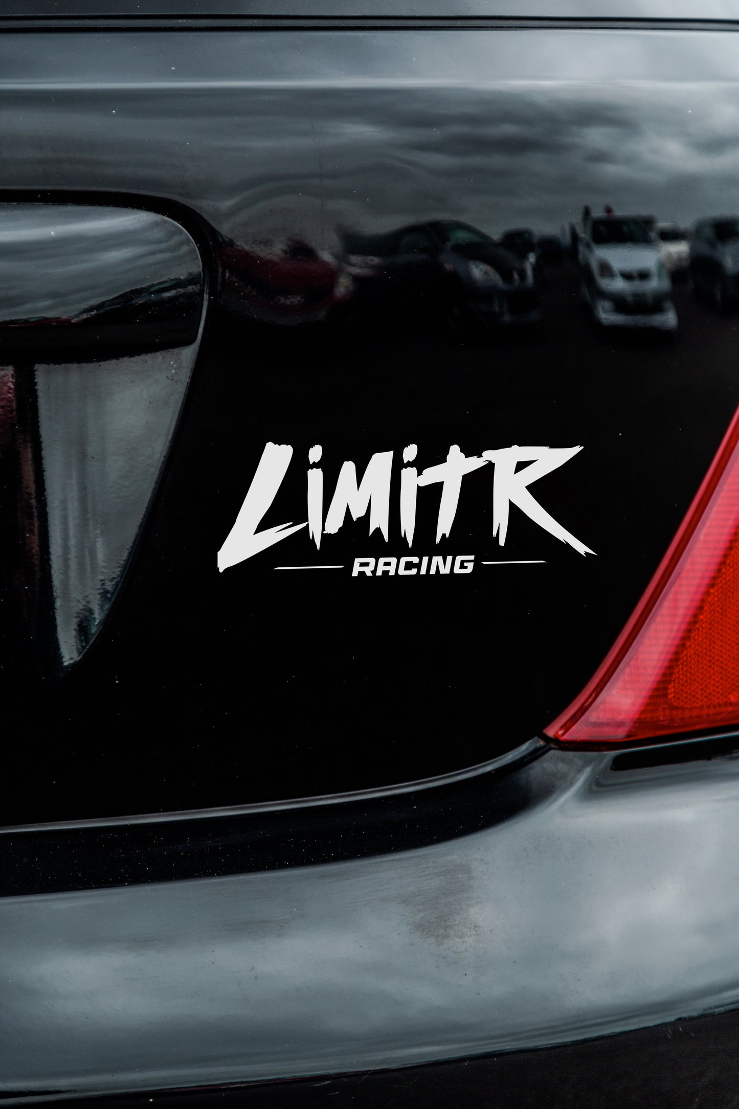 Racing Logo 15cm Vinyl Cut Sticker